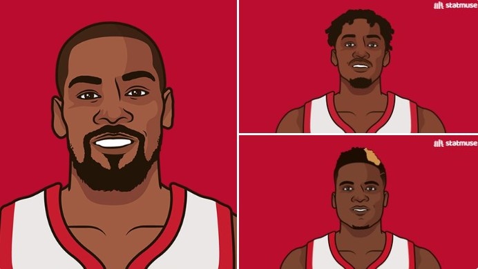 乐鱼官网-火箭新援上赛季数据：KD26.8分+53% DFS三分41% 卡佩拉8.9+8.5